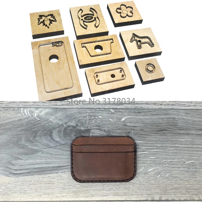 Japan Steel Blade Cutting Dies DIY leather card holder bag set punch tool knife mould wooden die Leathercraft Tool set 215X280MM
Japan Steel Blade Cutting Dies DIY leather card holder bag set punch tool knife mould wooden die Leathercraft Tool set 215X280MM