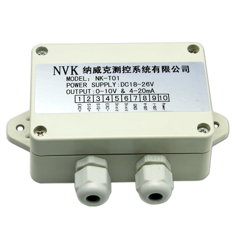 Weighing Transmitter Weight Amplifier 4-20MA Force Sensor Voltage-Current Converter 0-10v0-5v
Weighing Transmitter Weight Amplifier 4-20MA Force Sensor Voltage-Current Converter 0-10v0-5v