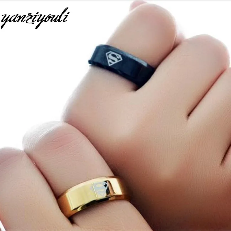 Anti Allergy Anime Hip Hop Rings Stainless Steel Superman Ring for Women Male Kids Boys Jewelry Gifts Yuzuk Wholesale Lots Bulk
Anti Allergy Anime Hip Hop Rings Stainless Steel Superman Ring for Women Male Kids Boys Jewelry Gifts Yuzuk Wholesale Lots Bulk