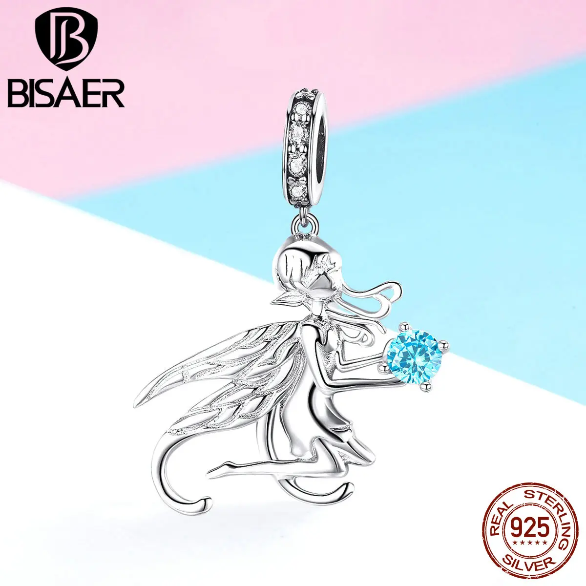 BISAER Authentic 925 Sterling Silver Fairy Elf Charms Beads fit for Women Bracelets Bangles Silver 925 Jewelry Making EFC068
BISAER Authentic 925 Sterling Silver Fairy Elf Charms Beads fit for Women Bracelets Bangles Silver 925 Jewelry Making EFC068