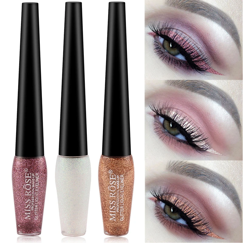 MISS ROSE Brand Eyes Makeup Waterproof Long Lasting Nude Gold Pink Pigment Shimmer Metallic Eyeliner Professional Glitter Makeup
MISS ROSE Brand Eyes Makeup Waterproof Long Lasting Nude Gold Pink Pigment Shimmer Metallic Eyeliner Professional Glitter Makeup