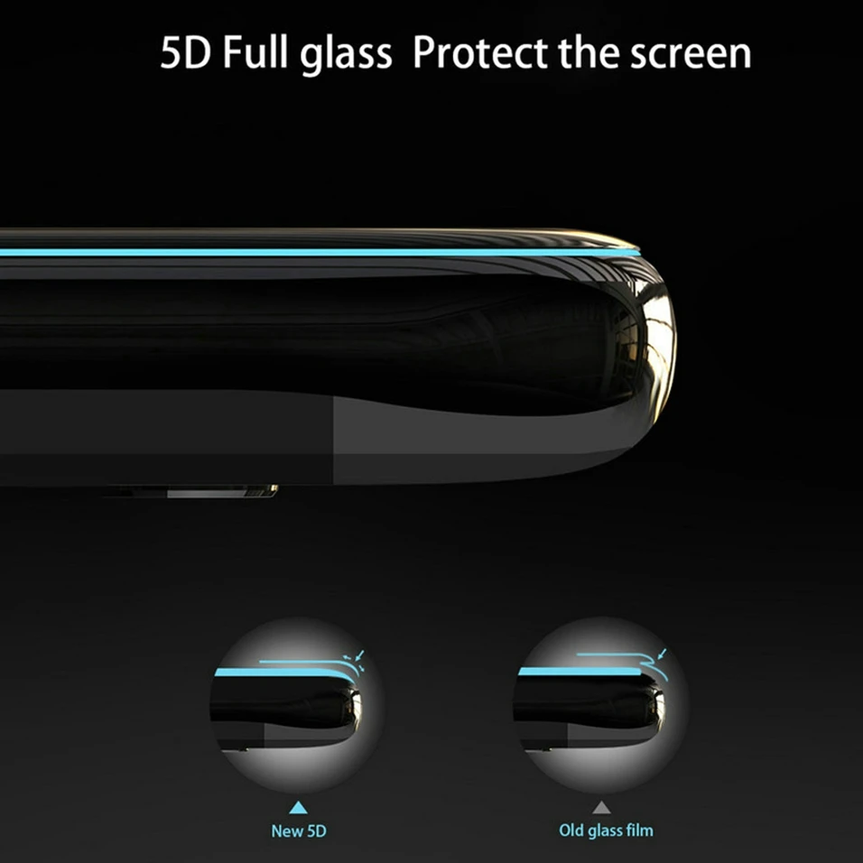 WhaY 5D Phone Glass For Huawei P10 Lite Tempered Glass Curved 9H Full Cover For Huawei P10 P20 Mate 10 Lite Pro Screen Protector (2)
