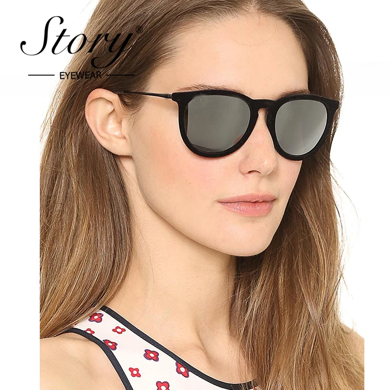 STORY Men Polarized Sunglasses Classic Women Retro brand designer Alloy Sun glasses for men cat eye glasses Erika Anti-UV400
STORY Men Polarized Sunglasses Classic Women Retro brand designer Alloy Sun glasses for men cat eye glasses Erika Anti-UV400