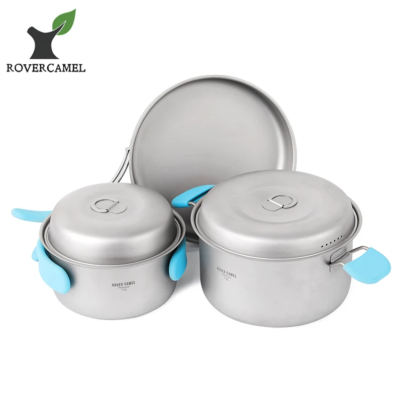Rover Camel Cookset Outdoor Camping Hiking Backpacking Picnic Cookware Cooking Set 3pcs Pot Pan Ta8501
Rover Camel Cookset Outdoor Camping Hiking Backpacking Picnic Cookware Cooking Set 3pcs Pot Pan Ta8501