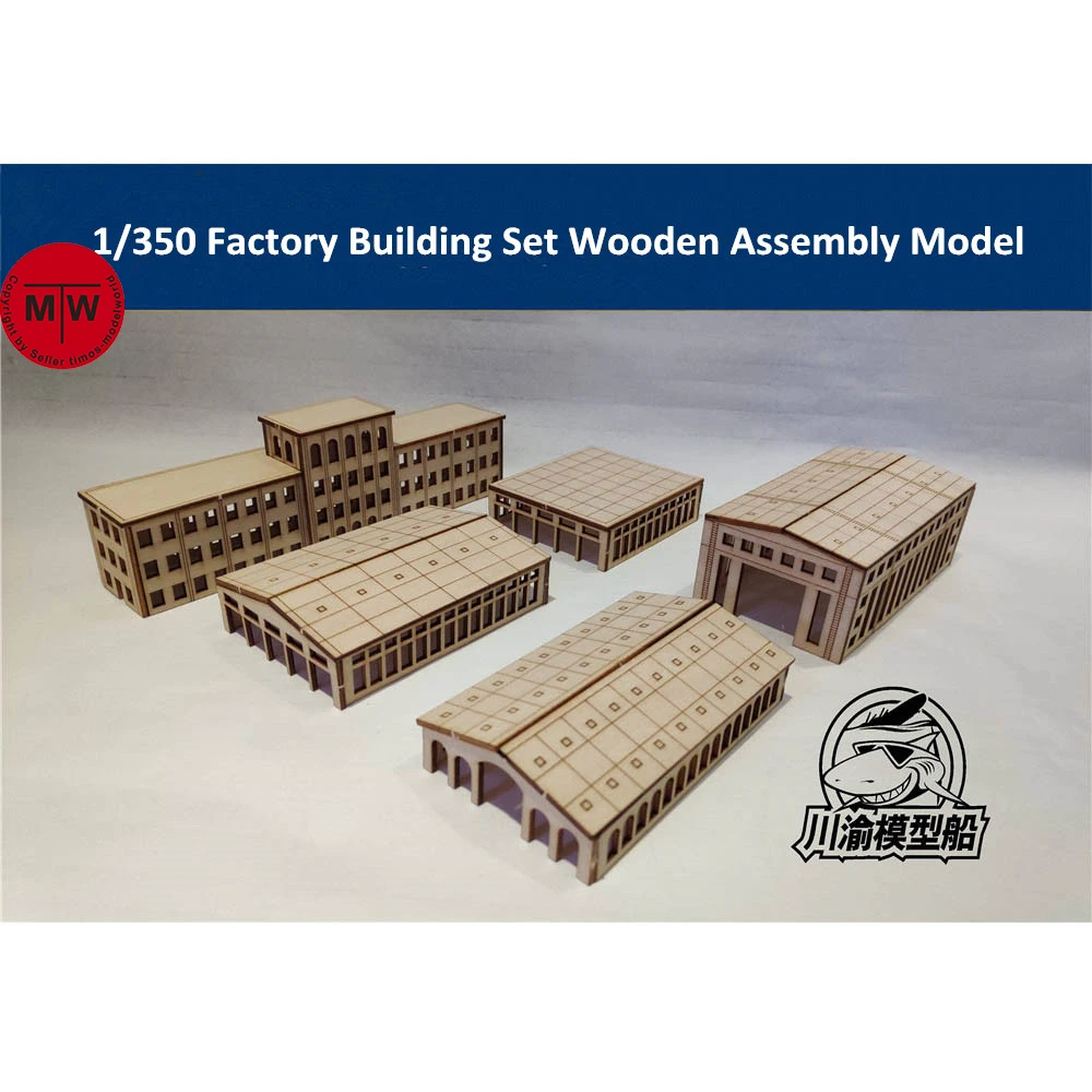 1/350 Scale Factory Building Set Harbor Shipyard Dockyard Diorama Scene DIY Wooden Assembly Model Kit TMW00021
1/350 Scale Factory Building Set Harbor Shipyard Dockyard Diorama Scene DIY Wooden Assembly Model Kit TMW00021