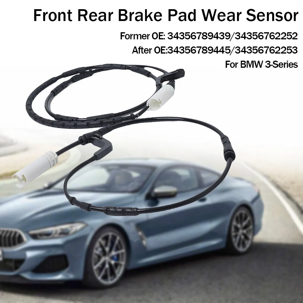 Front Rear Brake Pad Wear Sensor for BMW E81 E90 E91 E92 3-Series OEM 34356789445 34356762253 car accessories high quality 8Z
Front Rear Brake Pad Wear Sensor for BMW E81 E90 E91 E92 3-Series OEM 34356789445 34356762253 car accessories high quality 8Z
