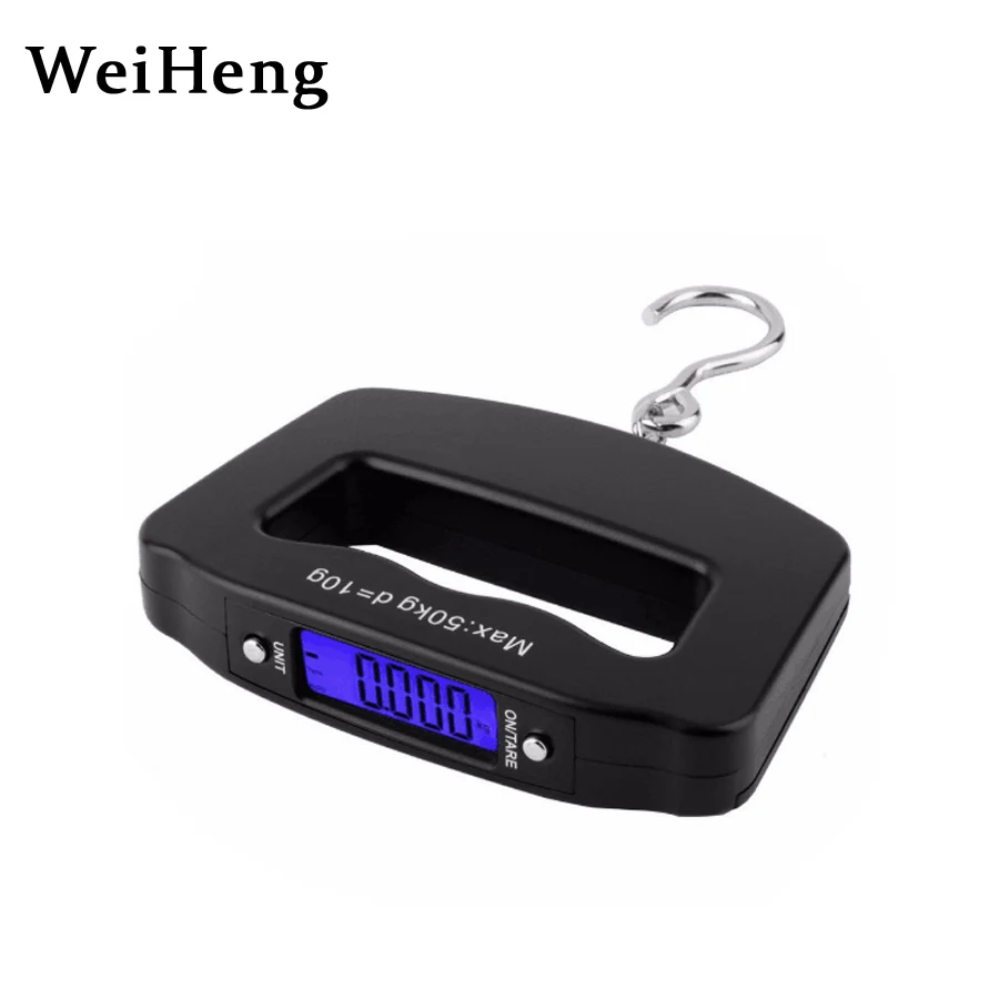 WEIHENG 50kg 10g Mini Digital Hanging Scale Pocket Weighing Scale Belt hook Scales WH-A09L
WEIHENG 50kg 10g Mini Digital Hanging Scale Pocket Weighing Scale Belt hook Scales WH-A09L