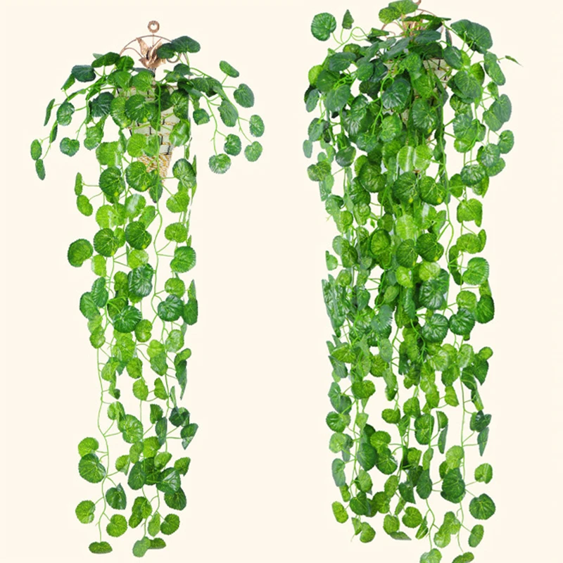 1 pcs Long Artificial Plants Green Ivy Leaves Artificial Grape Vine Fake Parthenocissus Wedding Bar Decoration
1 pcs Long Artificial Plants Green Ivy Leaves Artificial Grape Vine Fake Parthenocissus Wedding Bar Decoration