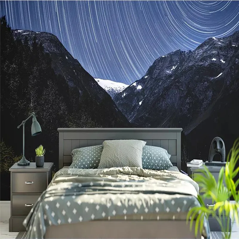 Custom 3d wallpaper starry sky fantasy stars moon moon background wall ceiling HD mural high-grade waterproof material
Custom 3d wallpaper starry sky fantasy stars moon moon background wall ceiling HD mural high-grade waterproof material