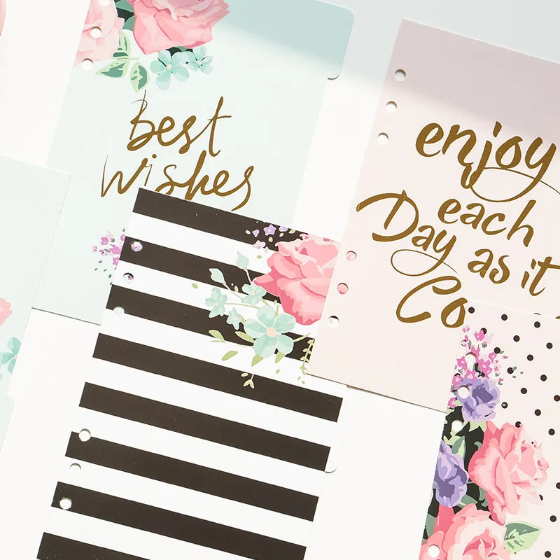 2017 New cartoon dividers set for spiral notebooks,candy 6 holes index paper for personal diary binder weekly planner A5 A6
2017 New cartoon dividers set for spiral notebooks,candy 6 holes index paper for personal diary binder weekly planner A5 A6