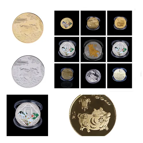 2019 Lucky Pig Plated Good Fortune Home DecorCoin Year of Pig Delivers Money CoinsCommemorative Collection New Year Gift Gold
2019 Lucky Pig Plated Good Fortune Home DecorCoin Year of Pig Delivers Money CoinsCommemorative Collection New Year Gift Gold