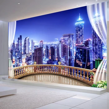 3D Wallpaper City Building Night Landscape Photo Wall Mural Living Room Bedroom Cafe Background Wall Papers Papel De Parede Sala
3D Wallpaper City Building Night Landscape Photo Wall Mural Living Room Bedroom Cafe Background Wall Papers Papel De Parede Sala