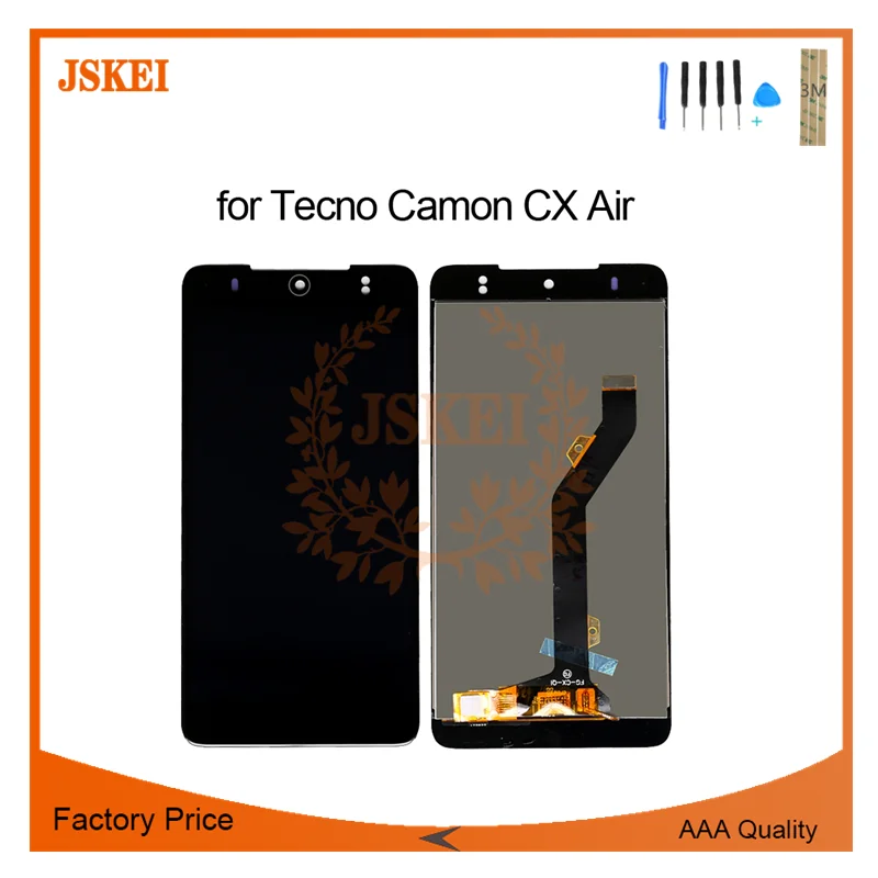 For Tecno CX Air LCD Display with Touch Screen Assembly 5.5 inch Mobile Phone LCDS For Tecno CX Air with Tools Tested
For Tecno CX Air LCD Display with Touch Screen Assembly 5.5 inch Mobile Phone LCDS For Tecno CX Air with Tools Tested