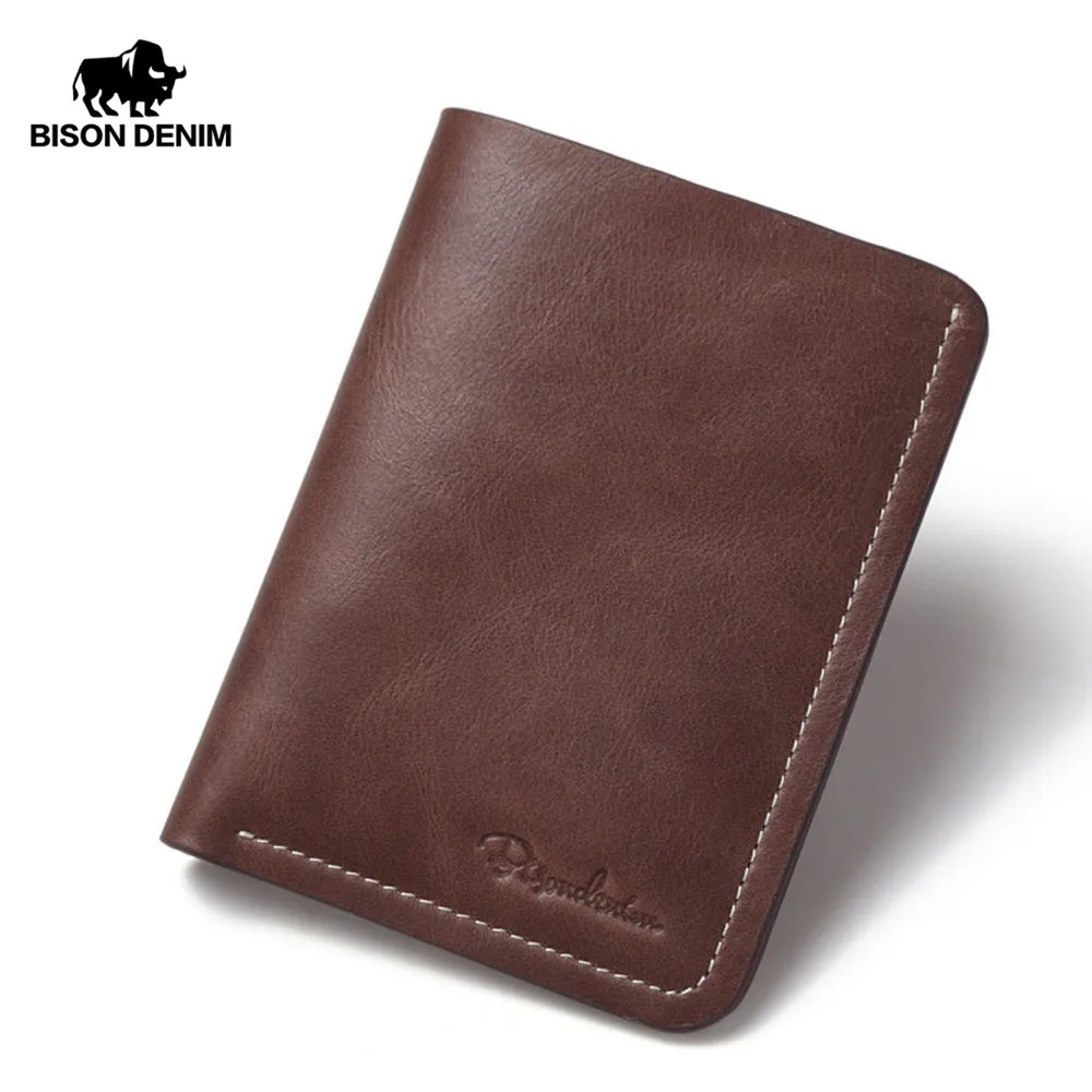 BISON DENIM Wallet Men Genuine Leather Mini Purse For Men Cow Leather Casual Holder Wallets N4386-2U
BISON DENIM Wallet Men Genuine Leather Mini Purse For Men Cow Leather Casual Holder Wallets N4386-2U