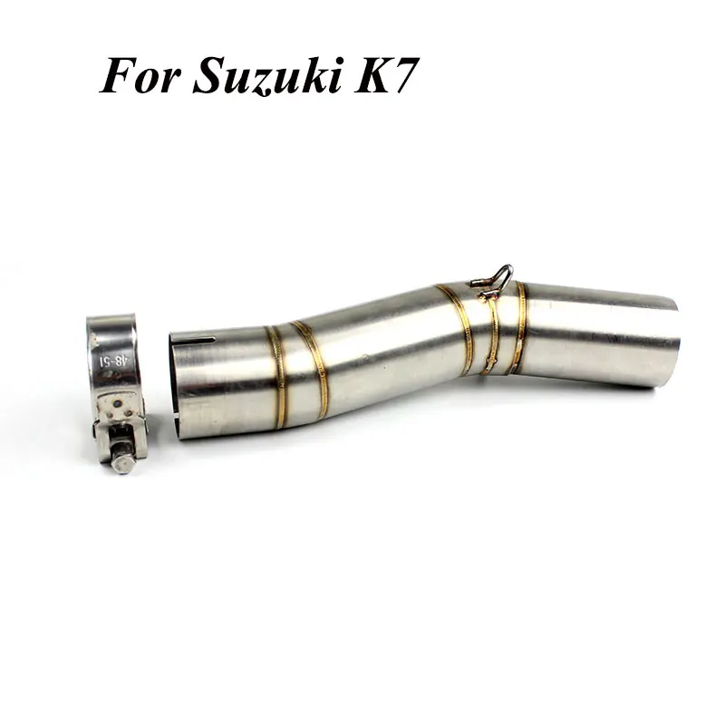 For Suzuki GSX R600 R700 GSXR600 K7 K8 K6 GSXR700 GSXR750 GSXR800 Akrapovic Exhaust Mid Pipe Motorcycle Tube Escape Muffler Moto
For Suzuki GSX R600 R700 GSXR600 K7 K8 K6 GSXR700 GSXR750 GSXR800 Akrapovic Exhaust Mid Pipe Motorcycle Tube Escape Muffler Moto