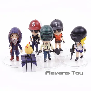PUBG Playerunknown's BattleGrounds Q Version Mini PVC Action Figures Toys Car Decoration Dolls 6pcs/set
PUBG Playerunknown's BattleGrounds Q Version Mini PVC Action Figures Toys Car Decoration Dolls 6pcs/set