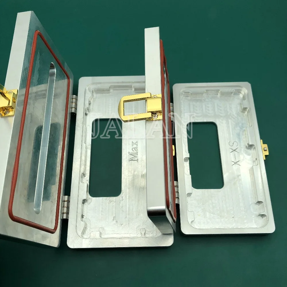 New Clamping mold for iphone x/xs/xs max glass frame cold glue holding close together phone refurbish not damage glass frame
New Clamping mold for iphone x/xs/xs max glass frame cold glue holding close together phone refurbish not damage glass frame