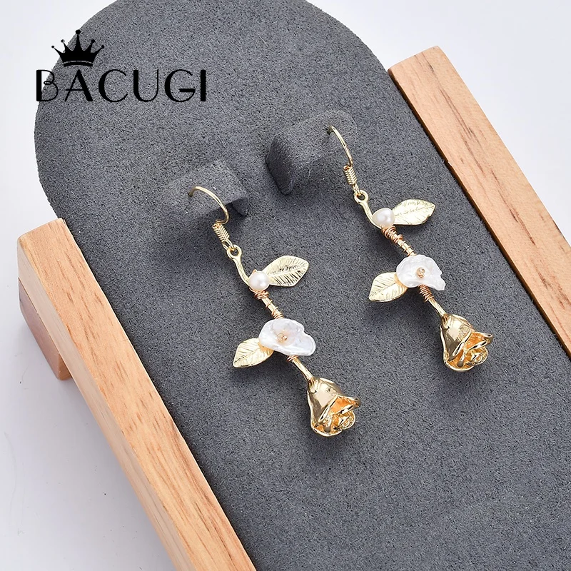 2019 New Vintage Flower Handmade 100% Natural Pearl Drop Earrings Party Wedding Accessories for Women Gift
2019 New Vintage Flower Handmade 100% Natural Pearl Drop Earrings Party Wedding Accessories for Women Gift