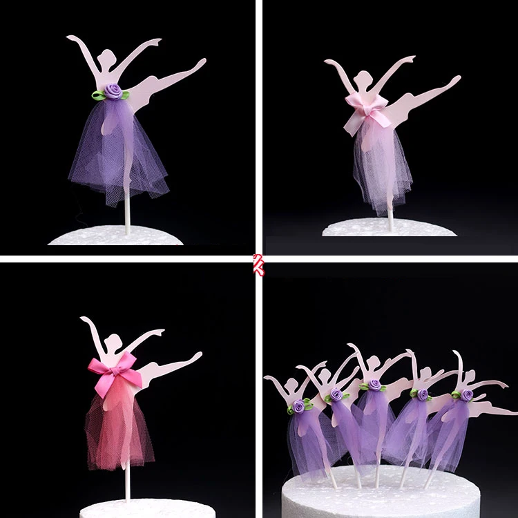 Hot Selling Birthday Cake Flag Ballerina Girl Pink Gauze Dress Pearl Yarn Wedding Cake Card Princess Dress Card Cake Accessory
Hot Selling Birthday Cake Flag Ballerina Girl Pink Gauze Dress Pearl Yarn Wedding Cake Card Princess Dress Card Cake Accessory