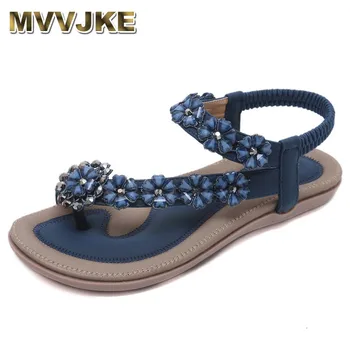 MVVJKE 2018 Summer Women Casual Flat Sandals Shoes Woman Bohemia Flip Flop Crystal Flower Female Soft Gladiator Beach Sandals
MVVJKE 2018 Summer Women Casual Flat Sandals Shoes Woman Bohemia Flip Flop Crystal Flower Female Soft Gladiator Beach Sandals