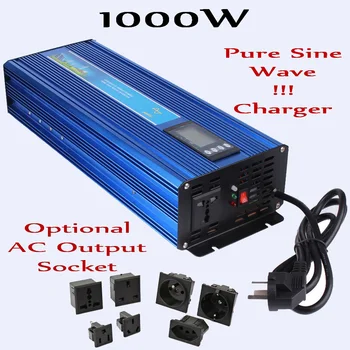 1000W off grid pure sine wave inverter, wind solar power inverter 12V 24V DC to AC 110~240V with CE RoHS FCC Certificates
1000W off grid pure sine wave inverter, wind solar power inverter 12V 24V DC to AC 110~240V with CE RoHS FCC Certificates