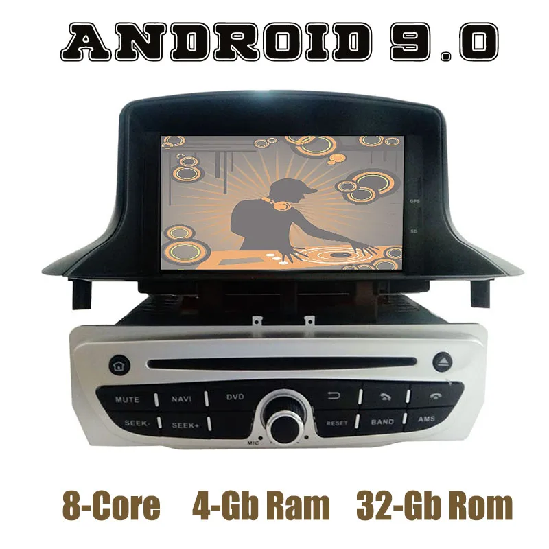 Android 9.0 Car GPS DVD Player for Renault Megane 3 III Fluence 2009-2016 with PX5 4+32GB WIFI Auto Stereo Multimedia Headunit
Android 9.0 Car GPS DVD Player for Renault Megane 3 III Fluence 2009-2016 with PX5 4+32GB WIFI Auto Stereo Multimedia Headunit