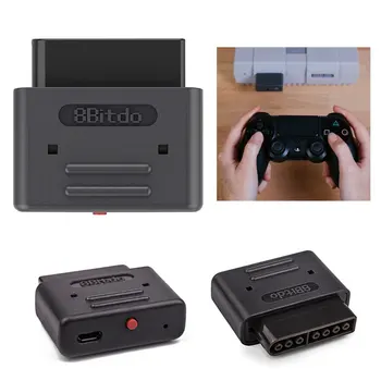 8Bitdo Bluetooth Retro Receiver for SNES/ SFC NES30/ SFC30/ NES Pro/ PS3/ PS4 Wii U Game Controllers Gamepad in Retail Package
8Bitdo Bluetooth Retro Receiver for SNES/ SFC NES30/ SFC30/ NES Pro/ PS3/ PS4 Wii U Game Controllers Gamepad in Retail Package