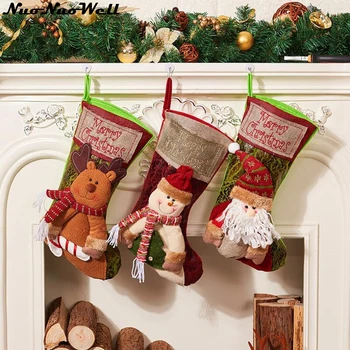 Christmas Stockings Santa Claus Sock Gift Kids Candy Bag Xmas New Year Snowman Xmas Tree Hanging Ornaments
Christmas Stockings Santa Claus Sock Gift Kids Candy Bag Xmas New Year Snowman Xmas Tree Hanging Ornaments