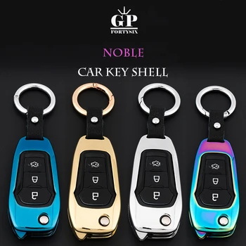 Free Shipping Zinc Alloy + Leather Car Key Smart Remote Key Case Cover for Ford Fiesta Focus 3 4 MK3 MK4 Mondeo Ecosport Kuga
Free Shipping Zinc Alloy + Leather Car Key Smart Remote Key Case Cover for Ford Fiesta Focus 3 4 MK3 MK4 Mondeo Ecosport Kuga