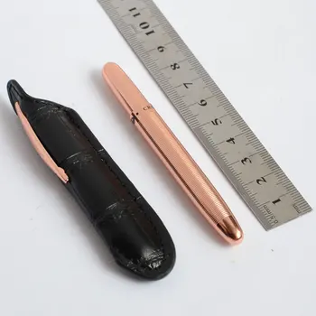 MINI CROCODILE SPACE PEN ROLLER BALL PEN COPPER WITH RINGS+ POUCH NEAT CONVIENCE 9CM
MINI CROCODILE SPACE PEN ROLLER BALL PEN COPPER WITH RINGS+ POUCH NEAT CONVIENCE 9CM