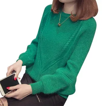 New Autumn Winter Women Short Sweater Pullovers 2018 O-Neck Fashion Lantern Sleeve Casual Knitted Warm Sweater Hot Sale CQ2152
New Autumn Winter Women Short Sweater Pullovers 2018 O-Neck Fashion Lantern Sleeve Casual Knitted Warm Sweater Hot Sale CQ2152