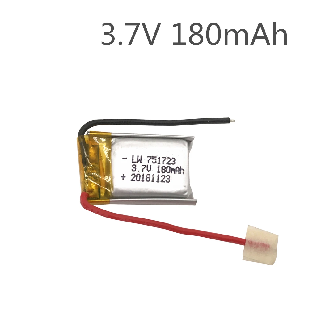 

3.7V 180mAh Lipo battery for Syma S105 S107 S107G S109 S107-19 for Skytech M3 3.7V 180mAh 1s Li-Po Battery 3.7V Helicopter Part