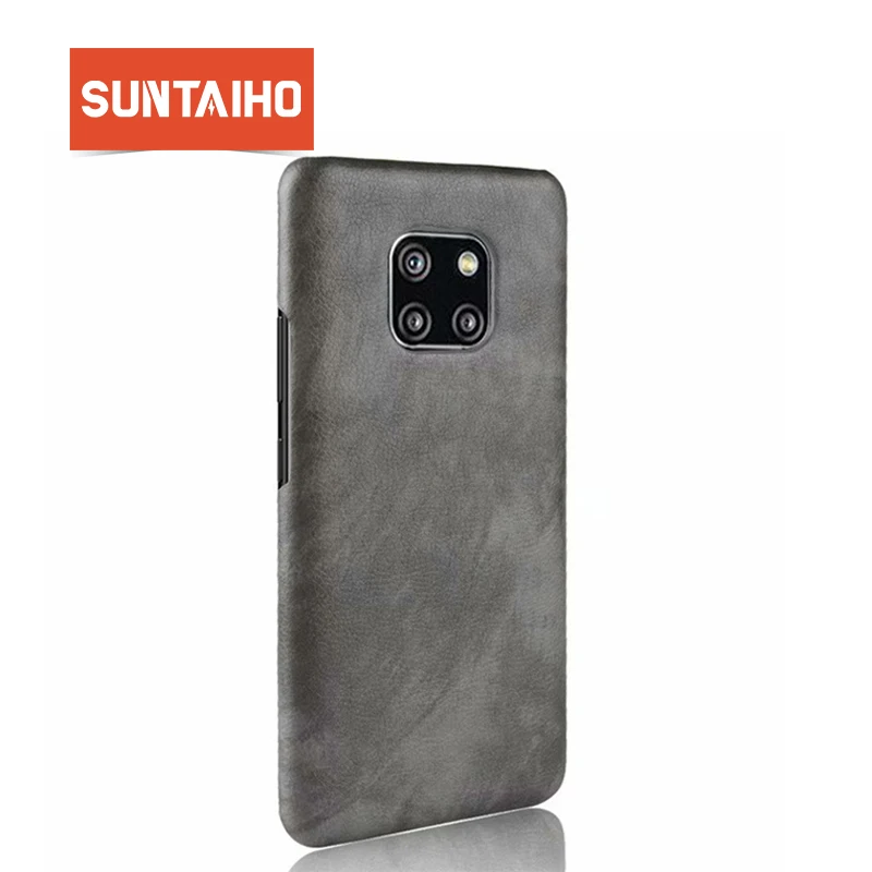 Фото Suntaiho для Huawei Mate 20 X Роскошный чехол из искусственной кожи P20 Pro lite жесткий защитный