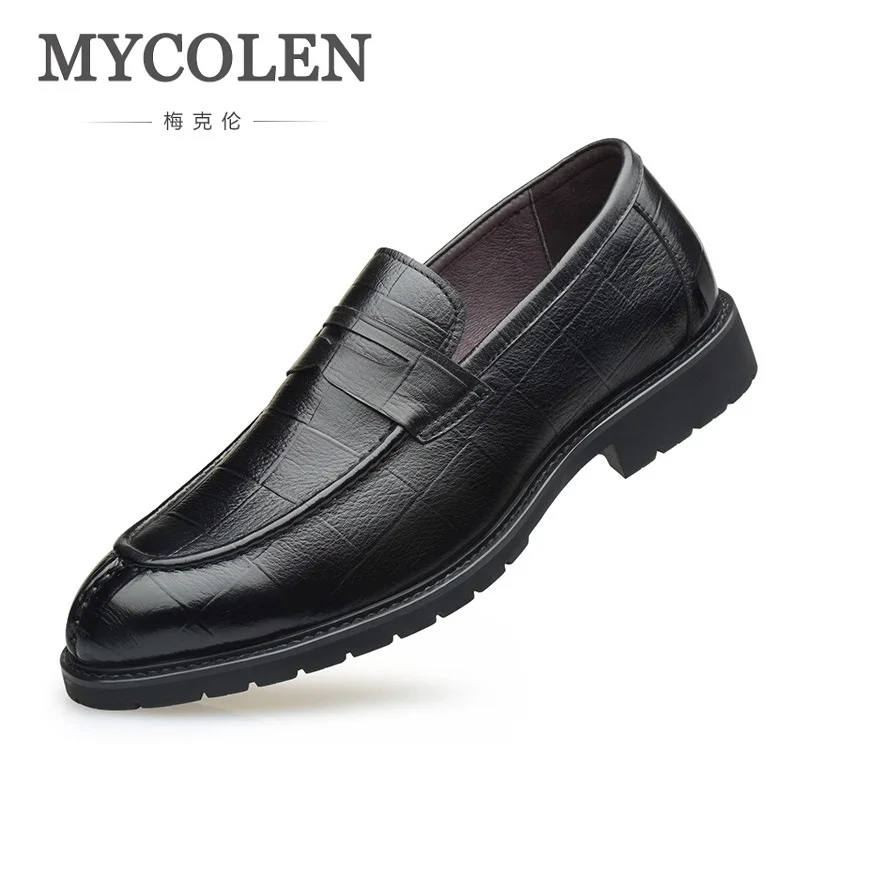 MYCOLEN Luxury Brand Round Toe Dress Men Shoes Fashion Hombre Male Popular Comfort Formal Shoes Chaussures Hommes En Cuir
MYCOLEN Luxury Brand Round Toe Dress Men Shoes Fashion Hombre Male Popular Comfort Formal Shoes Chaussures Hommes En Cuir