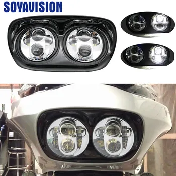 Set 5.75 Inch for Harley Motorcycle Projector Moto Dual LED Headlight For Harley-davidson for Road Glide Dual Headlamps
Set 5.75 Inch for Harley Motorcycle Projector Moto Dual LED Headlight For Harley-davidson for Road Glide Dual Headlamps