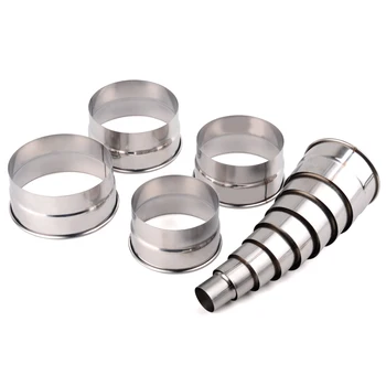 OBRKING 12Pcs/set Stainless Steel Cookie Cutter Molds Round Biscuit Fondant Cutters DIY Mousse Cake Decorating Baking Tools
OBRKING 12Pcs/set Stainless Steel Cookie Cutter Molds Round Biscuit Fondant Cutters DIY Mousse Cake Decorating Baking Tools
