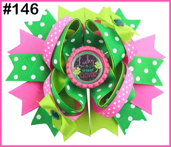 free shipping newest 80pcs St Patricks Day Bow Angel shamrock ribbon bows layer hair bows funky hair bows
free shipping newest 80pcs St Patricks Day Bow Angel shamrock ribbon bows layer hair bows funky hair bows
