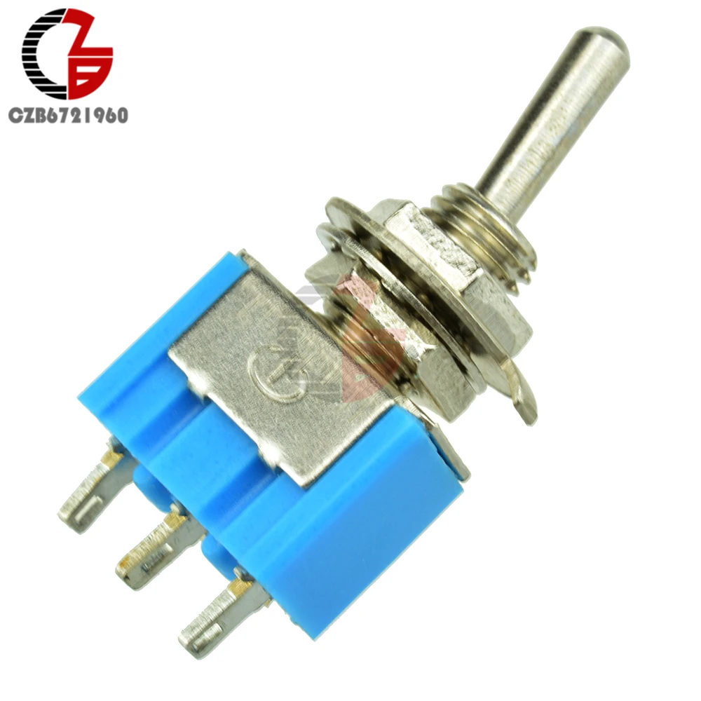 10Pcs MTS-102 Mini 3Pin Slide Switch SPDT ON-ON 3 Pin 2 Postion Miniature Toggle Switch VE067 AC 125V 6A
10Pcs MTS-102 Mini 3Pin Slide Switch SPDT ON-ON 3 Pin 2 Postion Miniature Toggle Switch VE067 AC 125V 6A