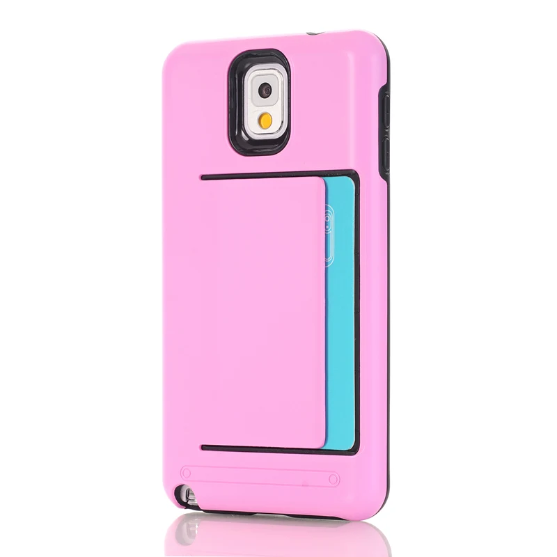 Armor Slide Credit Card font b Case b font For font b Samsung b font Galaxy