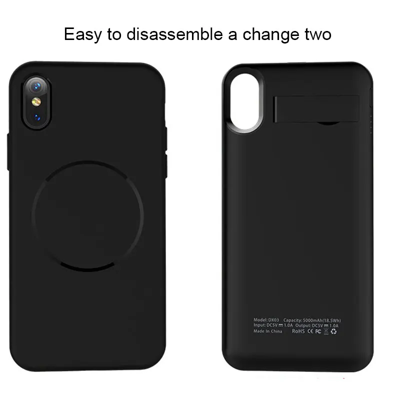 New 5000mah Wireless Charging Case For iPhone X Battery Power Bank Case For iPhone X 10 External Battery Wireless Charger
New 5000mah Wireless Charging Case For iPhone X Battery Power Bank Case For iPhone X 10 External Battery Wireless Charger