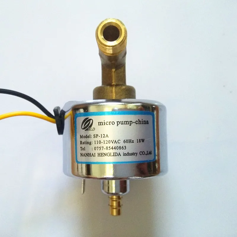 SP-12A1200W-1500W fog machine electromagnetic pump voltage 110-120VAC-60Hz power 18W
SP-12A1200W-1500W fog machine electromagnetic pump voltage 110-120VAC-60Hz power 18W