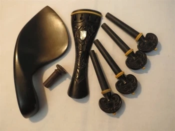 4/4 violin accessories, high-grade ebony accessories, piano axes / stern / Chin pulls / strings
4/4 violin accessories, high-grade ebony accessories, piano axes / stern / Chin pulls / strings