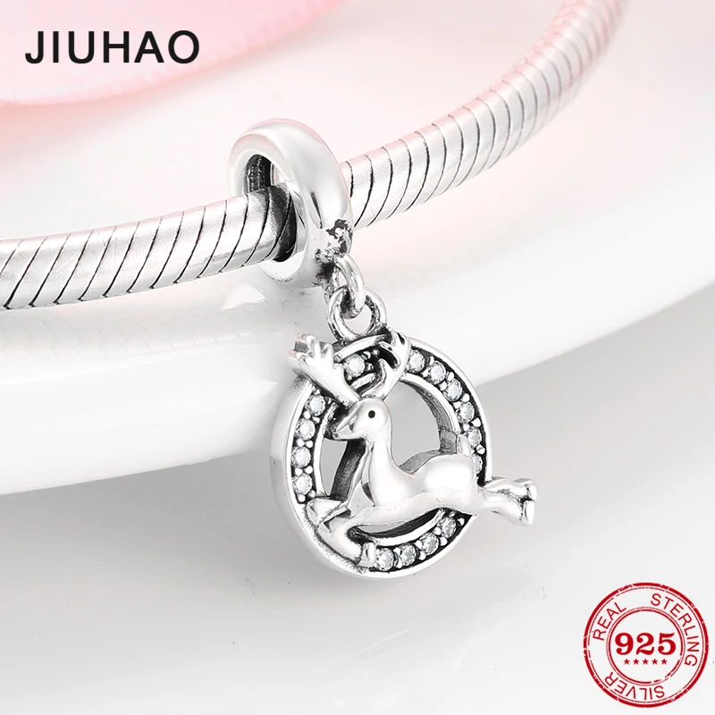 925 Sterling Silver Sweet fairy elk Pendant Charm clear CZ Beads Fit Original Pandora Charm Bracelet Jewelry making
925 Sterling Silver Sweet fairy elk Pendant Charm clear CZ Beads Fit Original Pandora Charm Bracelet Jewelry making