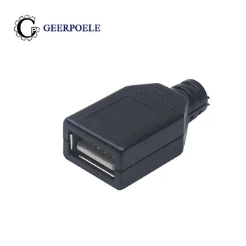 10 pcs Flat Edge Type A Plug Female Buckle Wire Type Welded Connector USB Master Plastic Shell Jack Tail Sockect Terminals
10 pcs Flat Edge Type A Plug Female Buckle Wire Type Welded Connector USB Master Plastic Shell Jack Tail Sockect Terminals