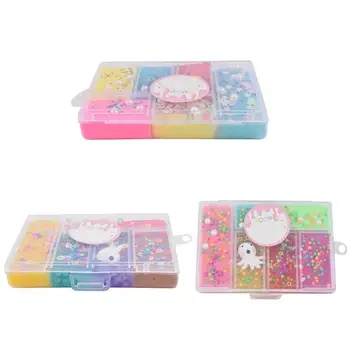 Kids DIY Modeling Clay Slime Toy Children Innovative Crystal Mud Plasticine Box Handmade Strong tensile force Stress Relief Toys
Kids DIY Modeling Clay Slime Toy Children Innovative Crystal Mud Plasticine Box Handmade Strong tensile force Stress Relief Toys