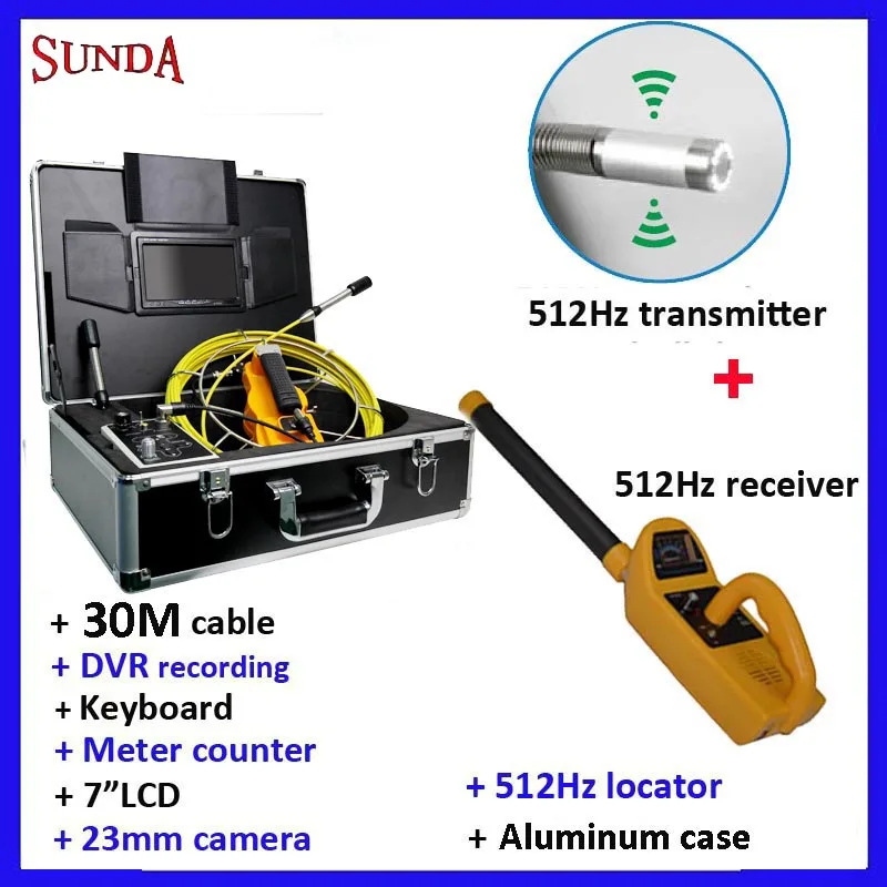 512hz locator sewer pipe inspection camera with 7inch LCD monitor dvr recording keyboard typing and meter counter wireless 512hz
512hz locator sewer pipe inspection camera with 7inch LCD monitor dvr recording keyboard typing and meter counter wireless 512hz
