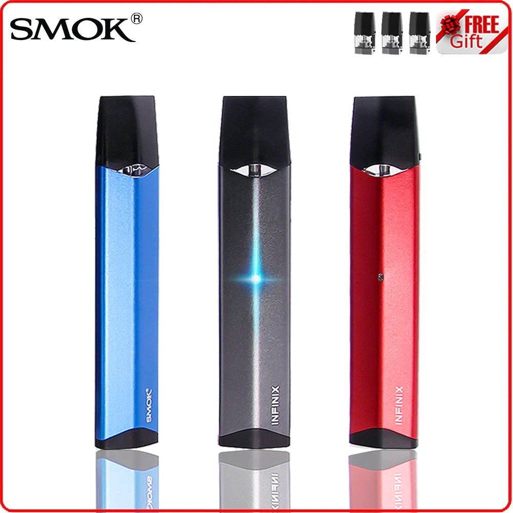 Original SMOK Infinix 1 2 Kit Electronic Cigarette Mini Stick Vape Pen 450mah Battery with 2ml Pod Vaporizer VS WO1 NOVO NORD
Original SMOK Infinix 1 2 Kit Electronic Cigarette Mini Stick Vape Pen 450mah Battery with 2ml Pod Vaporizer VS WO1 NOVO NORD
