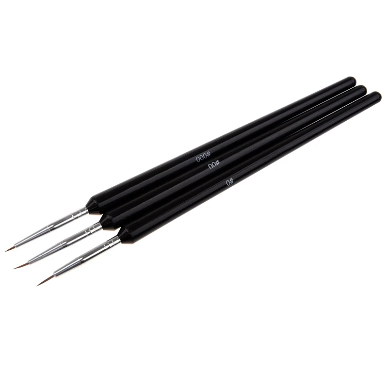 Nail Art Brushes- Professional Nail Art Brushes- Sable Nail Art Brush Pen, Detailer, Liner Set of 3-
Nail Art Brushes- Professional Nail Art Brushes- Sable Nail Art Brush Pen, Detailer, Liner Set of 3-