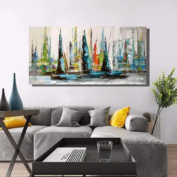 100% Hand-Painted seacape Oil Paintings on Canvas Wall Art for Abstract wall Art Modern Home Decoration Abstract Artwork Art
100% Hand-Painted seacape Oil Paintings on Canvas Wall Art for Abstract wall Art Modern Home Decoration Abstract Artwork Art