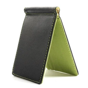 Faux Leather Slim Mens Credit Card Short Skin Wallet Money Clip Simple Design Burnished Edges Wallet for Men
Faux Leather Slim Mens Credit Card Short Skin Wallet Money Clip Simple Design Burnished Edges Wallet for Men